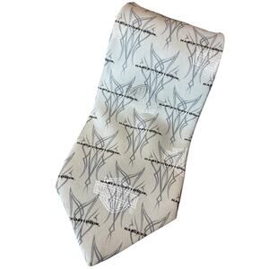 Harley Davidson x Ralph Marlin Vintage 1999 Men Neck Tie Tattoo Pattern